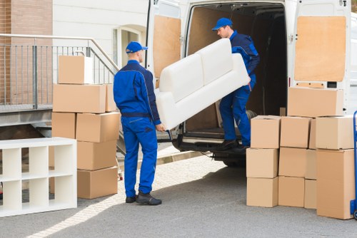 New Malden removal truck service for busy residential streets