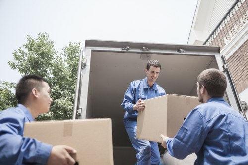 Office relocation planning and packing materials in New Malden