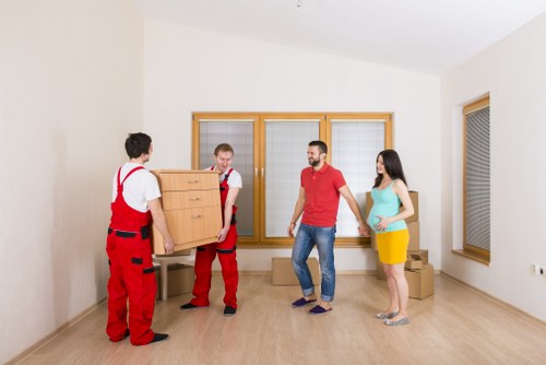 Moving day planning for flats and maisonettes in New Malden
