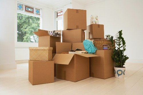 Packing and loading service for a New Malden removal van