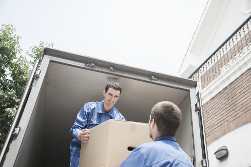 Professional packing supplies prepared for a local move in New Malden