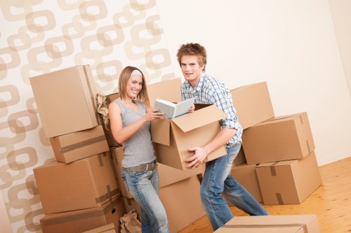 Residential removals service for a flat or family home in New Malden
