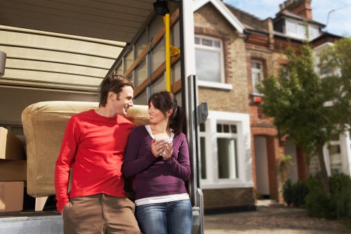 Reliable man and van service handling a local delivery in New Malden