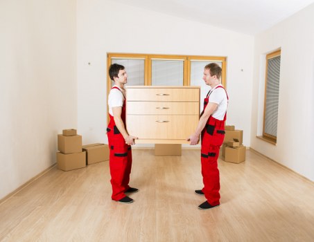 Protective wrapping and equipment used for piano removals